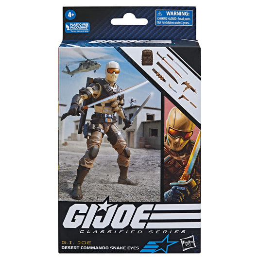 G.I. Joe Classified Series Desert Commando Snake Eyes 2do Pago