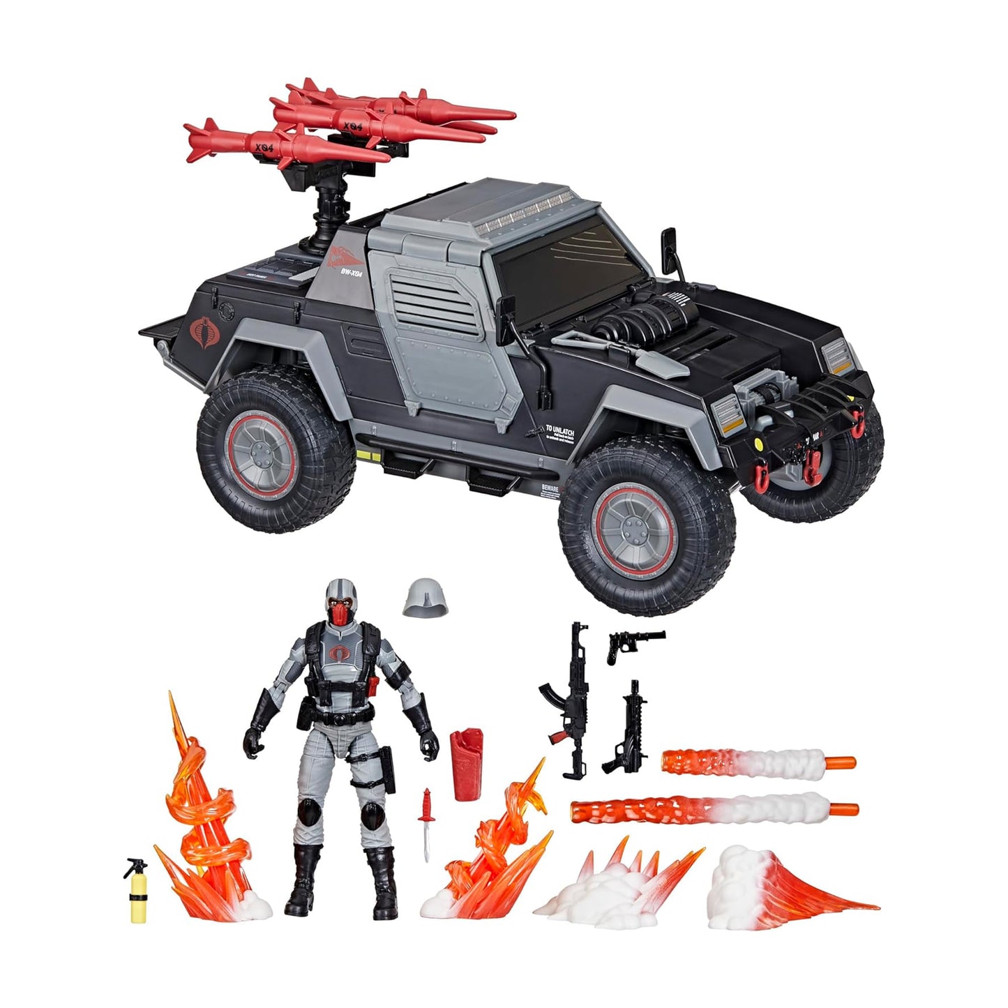 G.I. Joe Classified Series Cobra Night Attack 4-WD Stinger & Driver