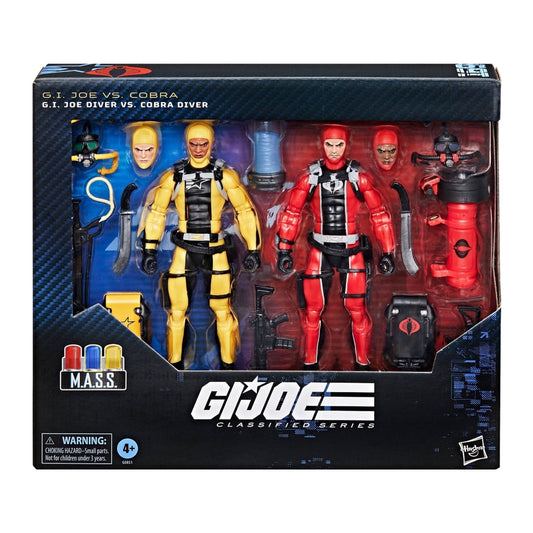 G.I. Joe Classified Series #169 G.I. Joe Diver Vs. Cobra Diver EXCLUSIVA
