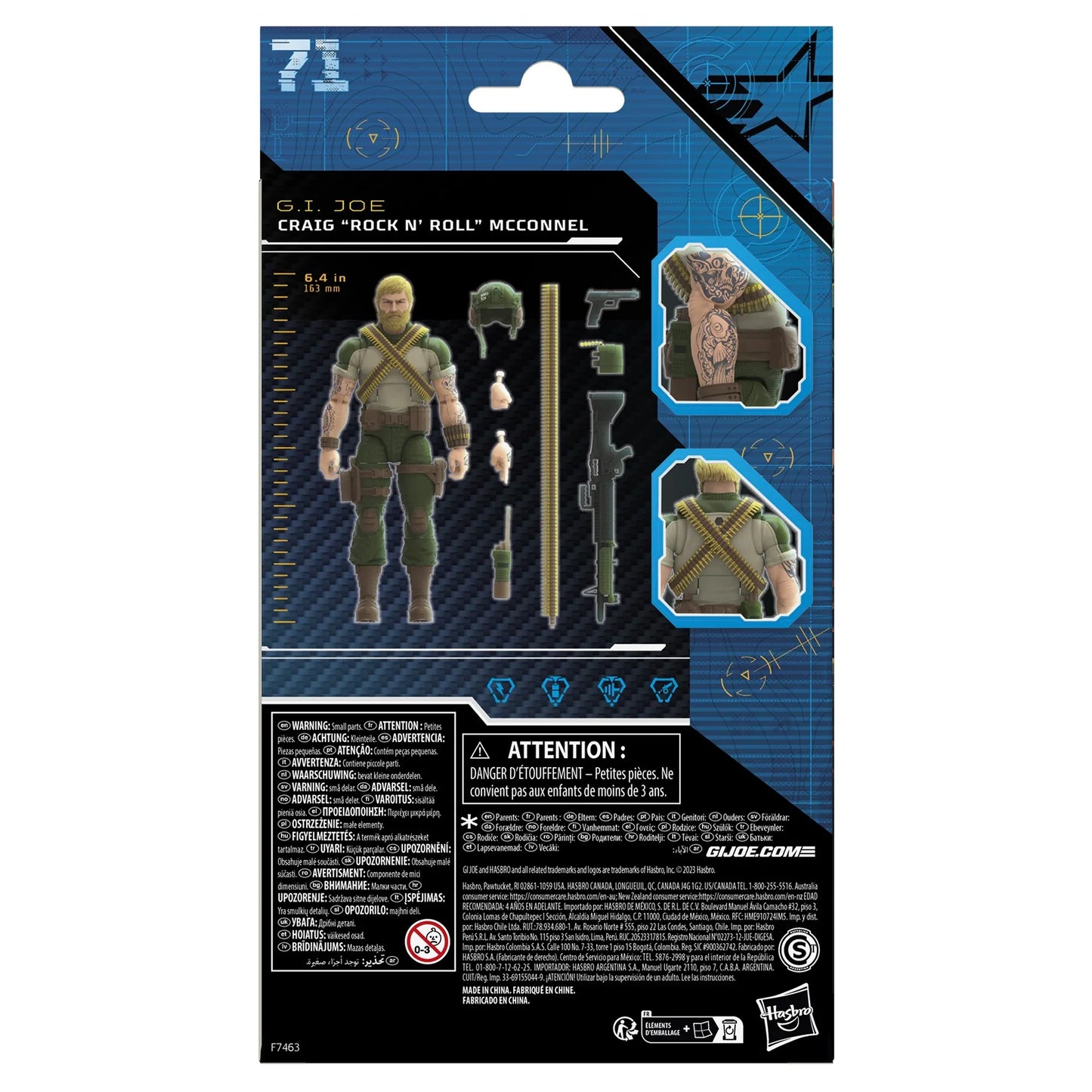 GI Joe Classified Series Craig “Rock ‘N Roll” McConnel 2do Pago