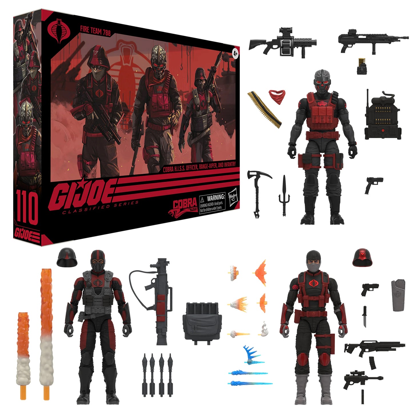 G.I. Joe Classified Series Cobra H.I.S.S. - Fire Team