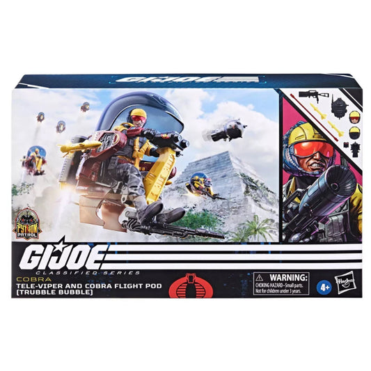 G.I. Joe Classified Series Python Patrol Tele-Viper/Cobra Flight Pod EXCLUSIVA 2do Pago