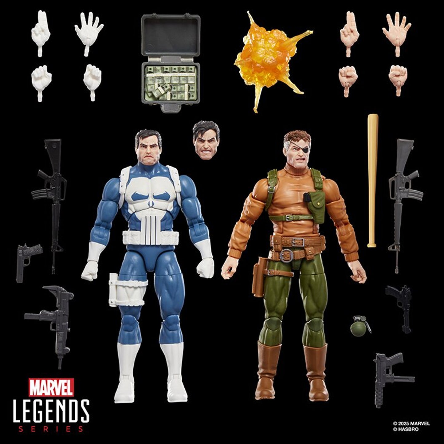 Marvel Legends Gamerverse Punisher & Nick Fury 2-Pack