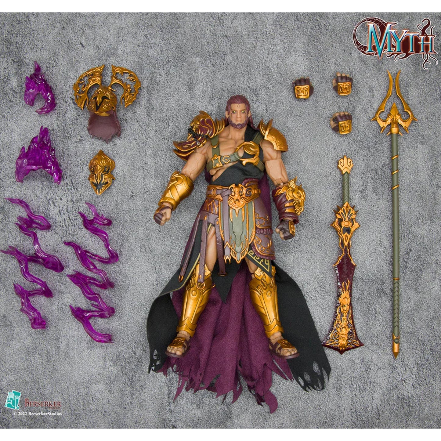 Berserker Studio Myth Gods Hades Gold Version ENVIO