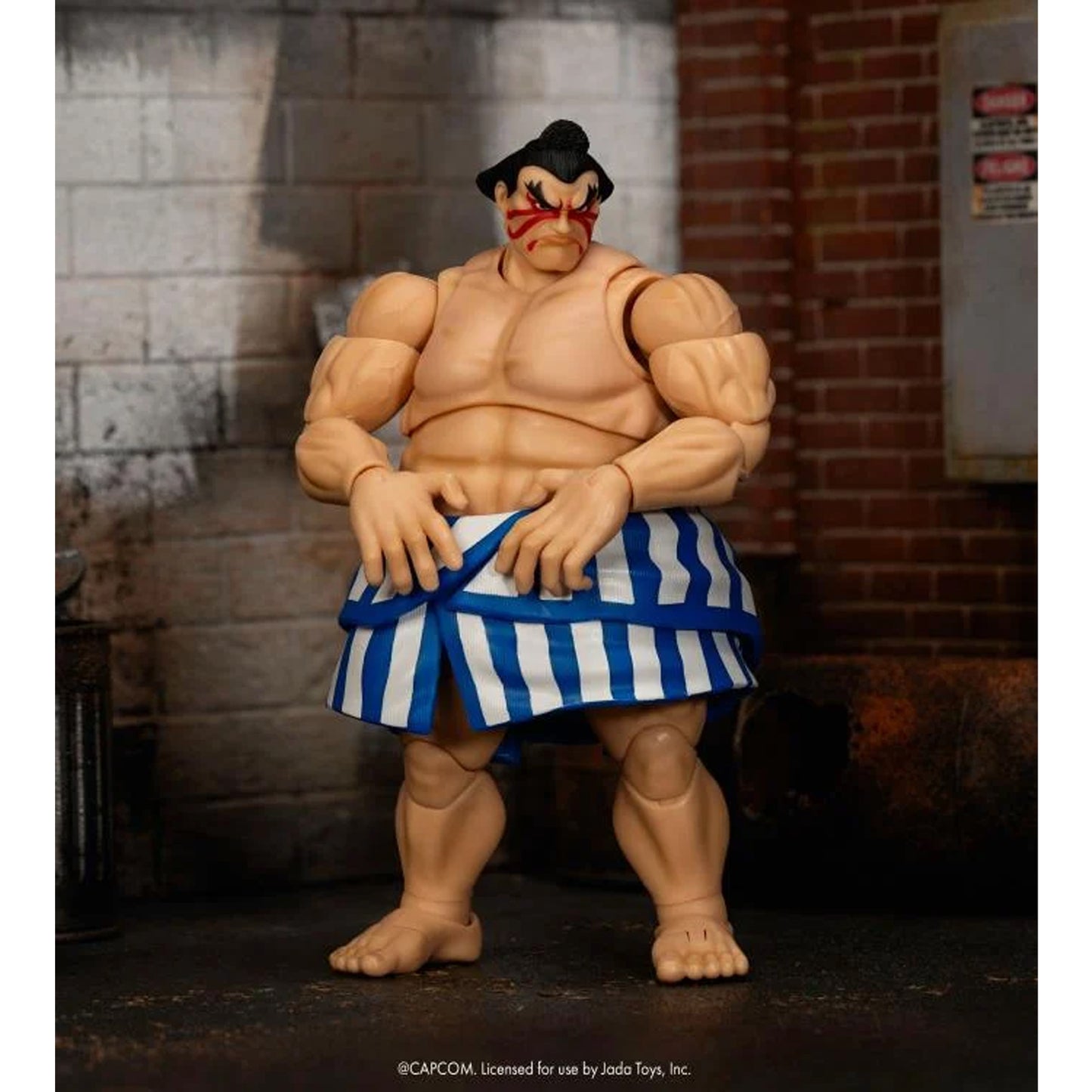 Jada Toys Street Fighter II The Final Challengers E. Honda Deluxe