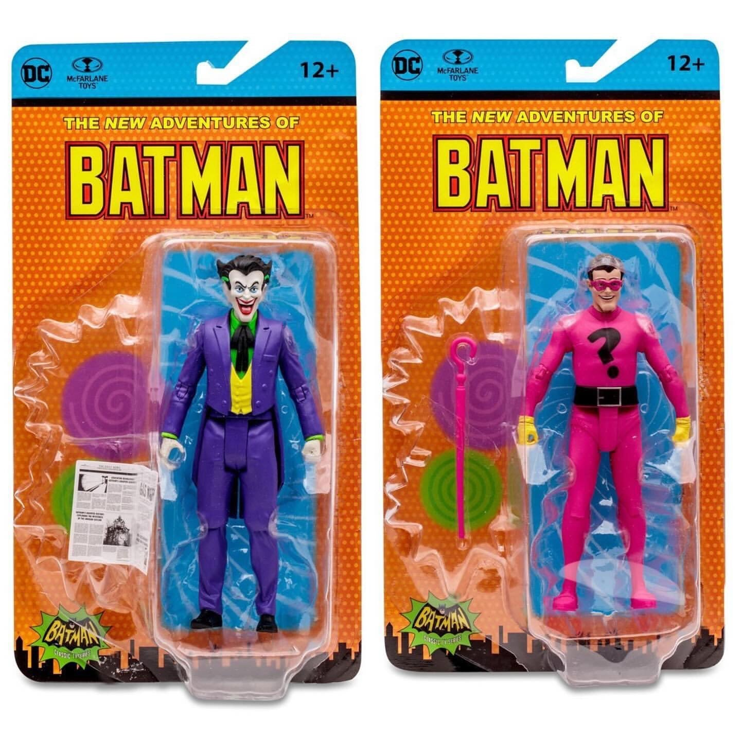 DC Retro Batman 66 Wave 9 (Batman/Robin/Batgirl/Commissioner Gordon/Riddler/Joker) 2do Pago