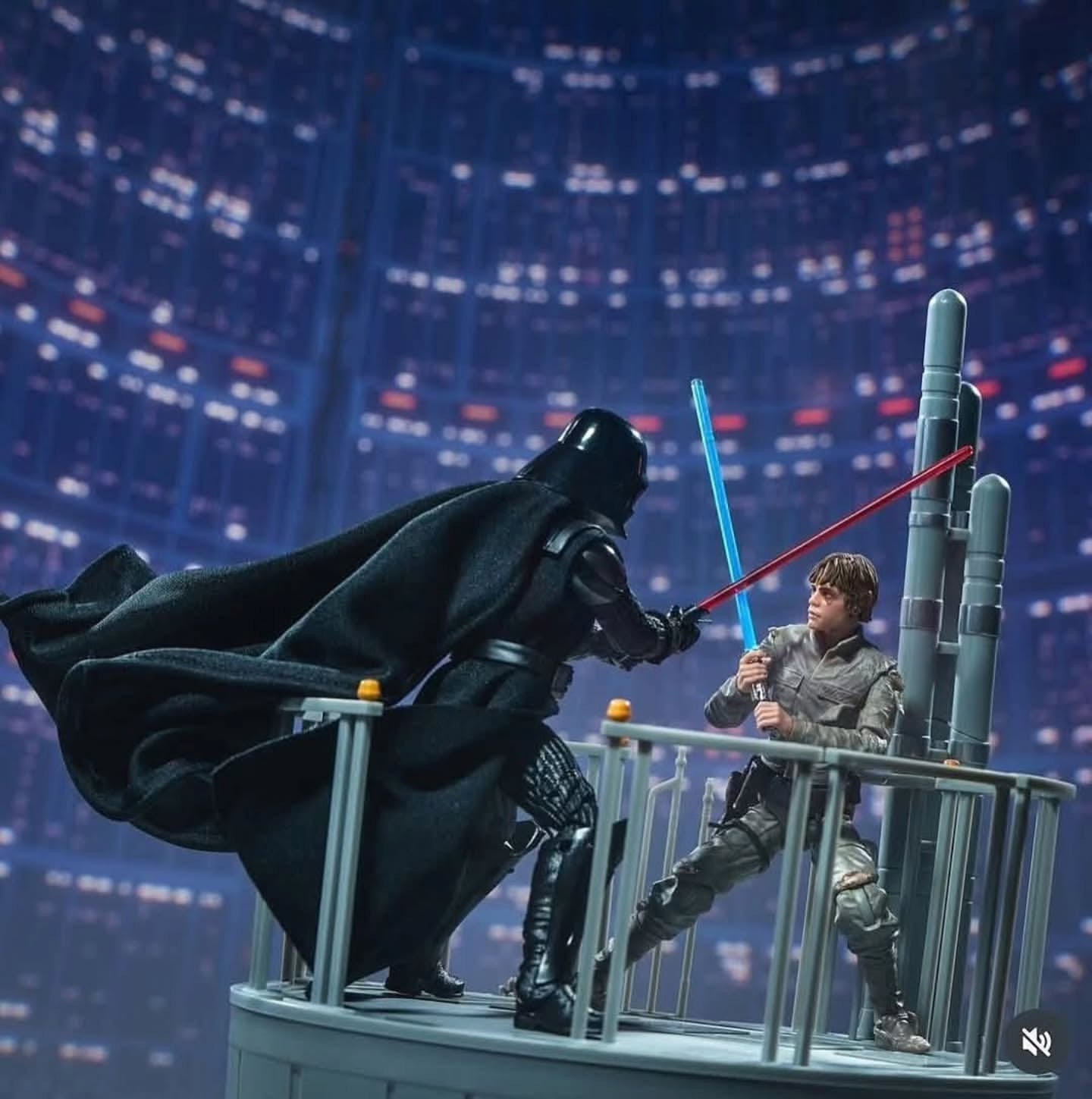 Star Wars The Black Series Darth Vader vs Luke Skywalker EXCLUSIVA