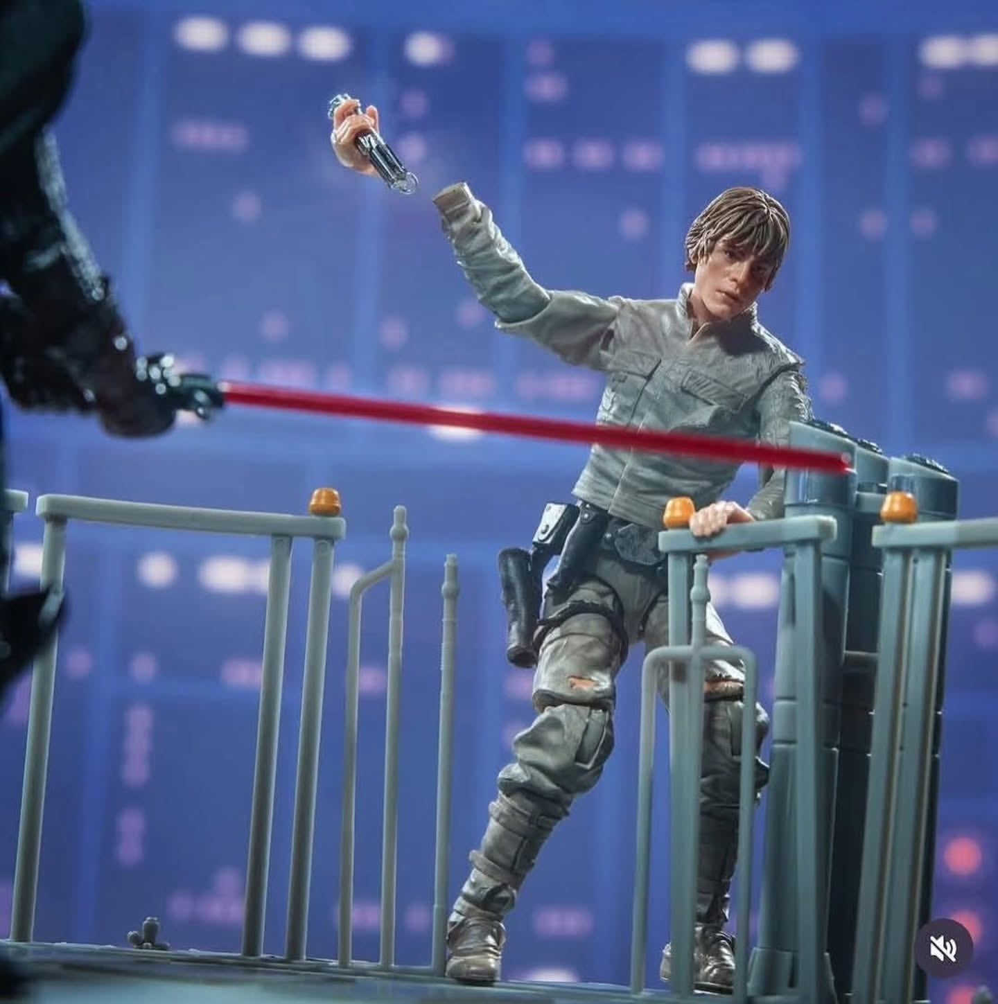 Star Wars The Black Series Darth Vader vs Luke Skywalker EXCLUSIVA