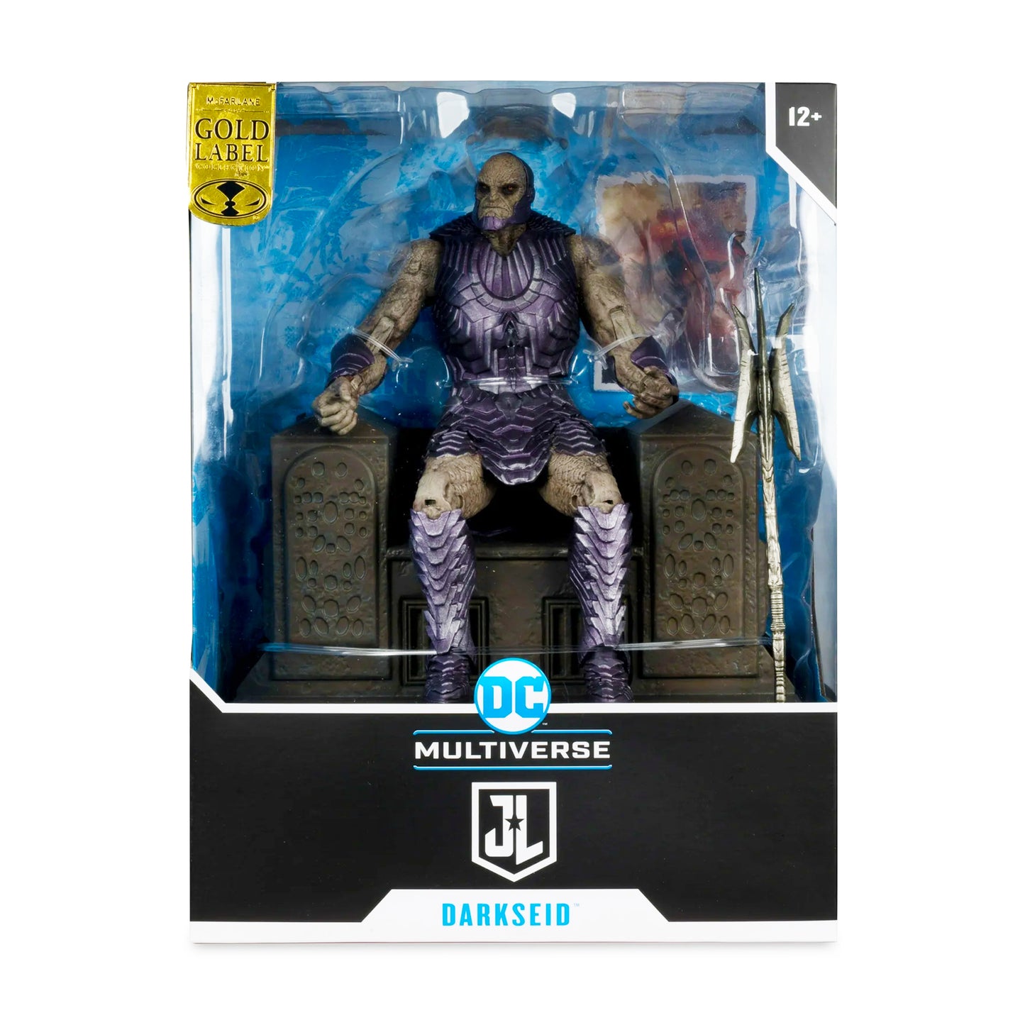 DC Multiverse Gold Label Darkseid with Armor and Throne (ZS Justice League)