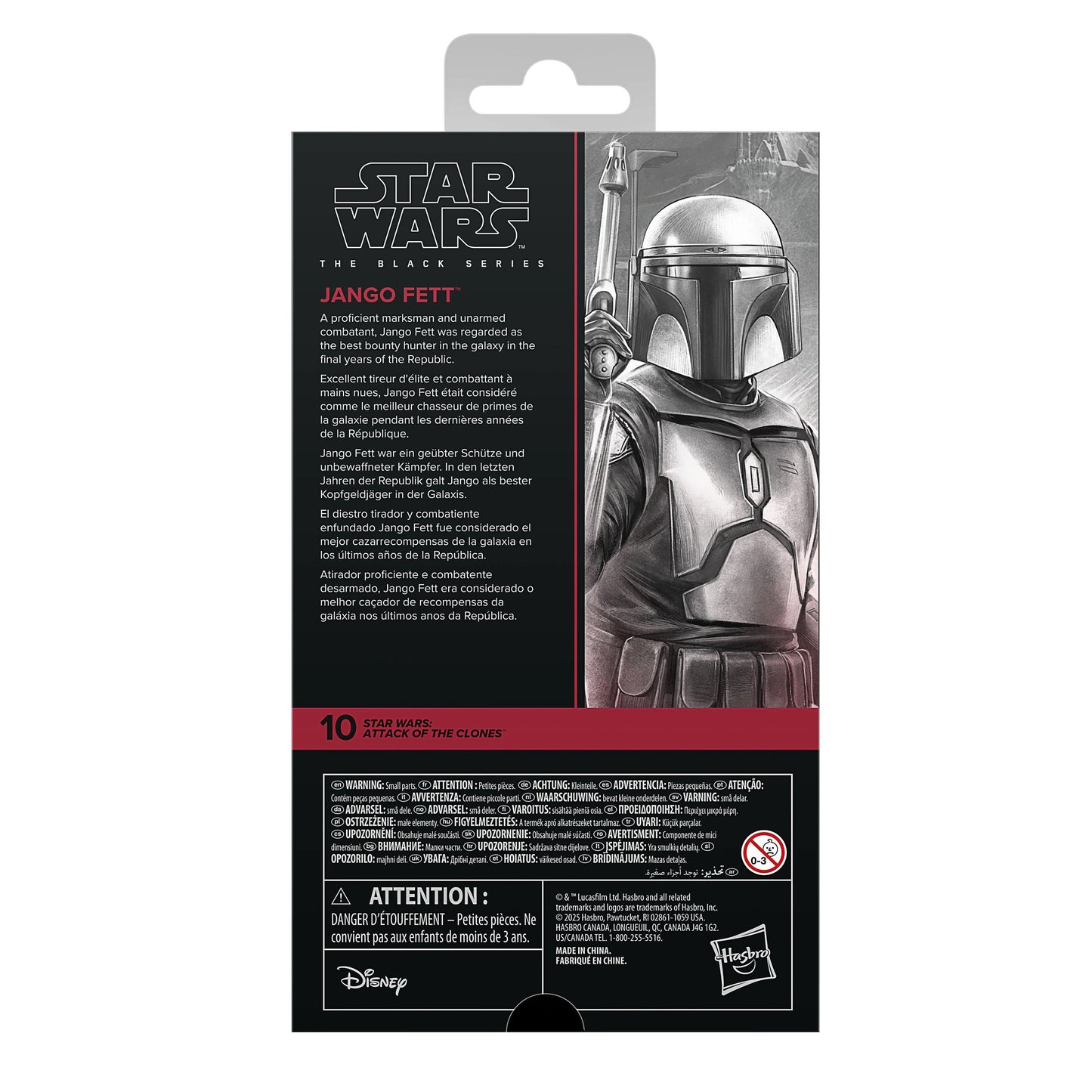 Star Wars The Black Series Jango Fett (Attack of The Clones)