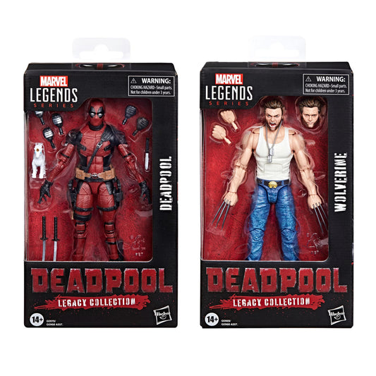 Marvel Legends Legacy Collection Deadpool/Wolverine 2do Pago