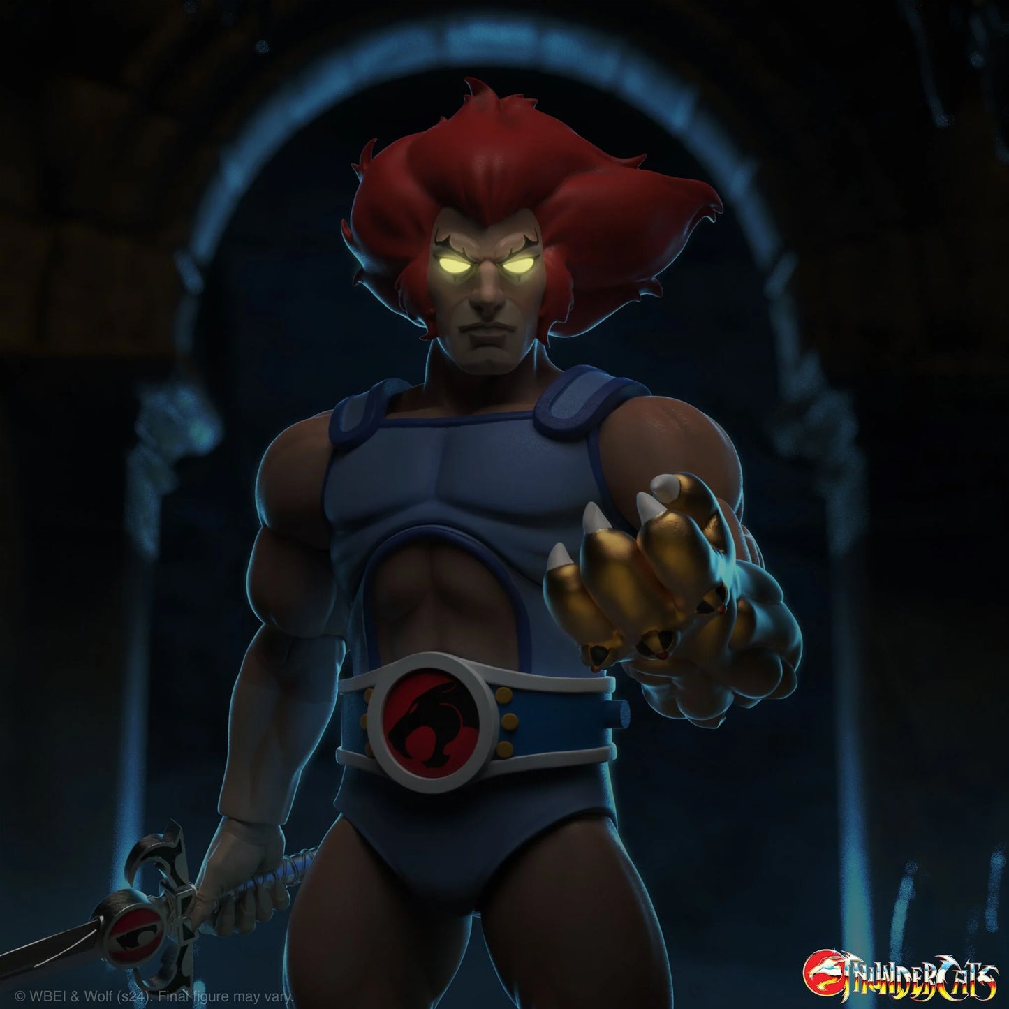 Super7 Thundercats Ultimates Lion-O (Led Eyes)