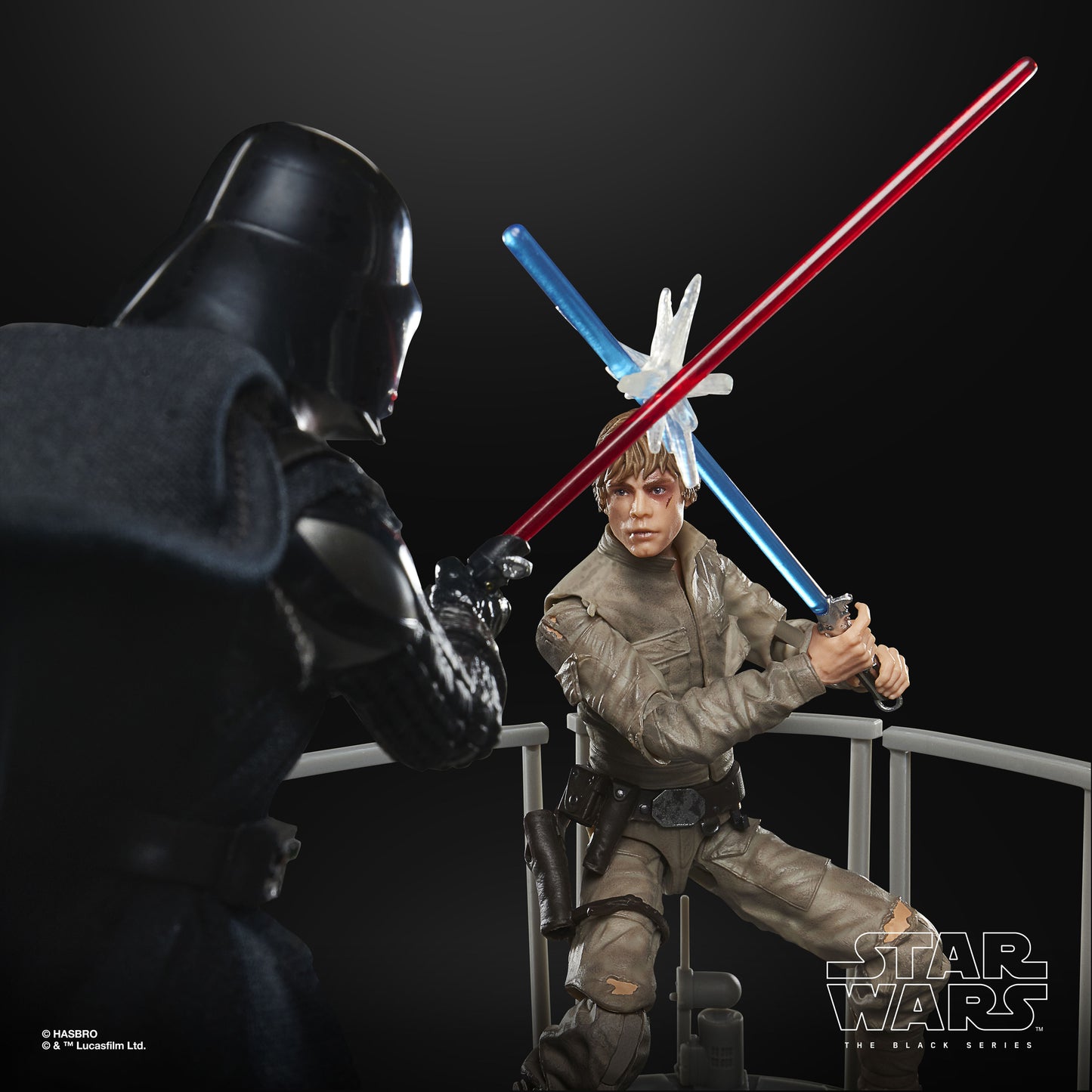 Star Wars The Black Series Darth Vader vs Luke Skywalker EXCLUSIVA