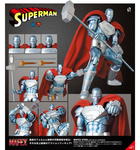 MAFEX Return of Superman Steel 2do Pago