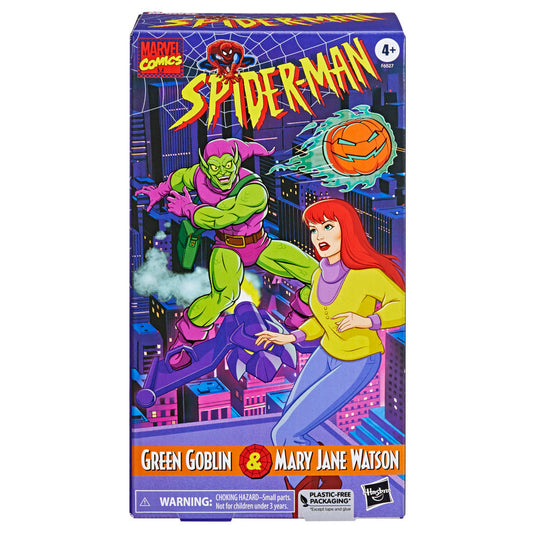 Marvel Legends Animated VHS Green Goblin/Mary Jane EXCLUSIVA ENVIO