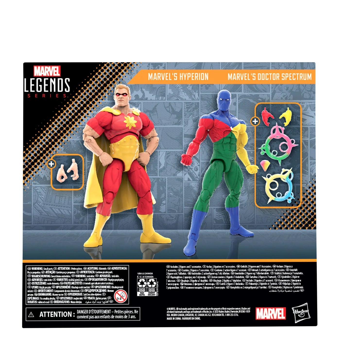 Marvel Legends Hyperion/Doctor Spectrum 2do Pago