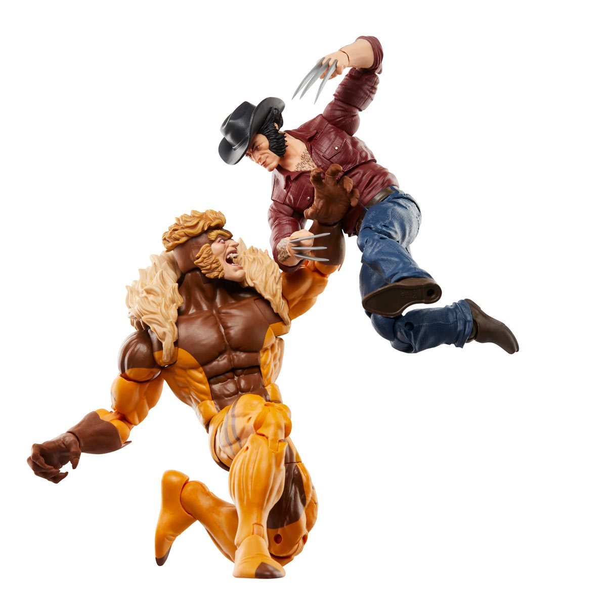 Marvel Legends Logan vs Sabretooth 2 Pack