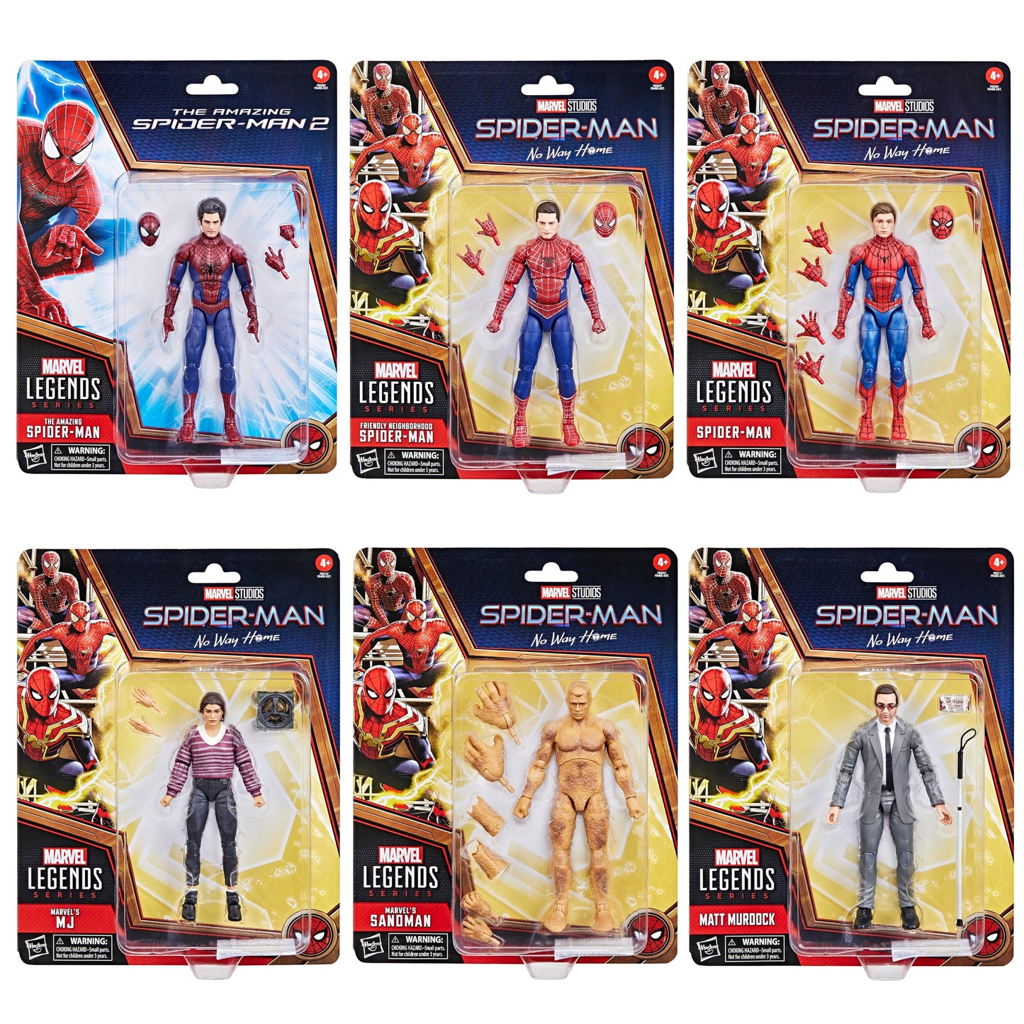 Marvel Legends Wave 1 (Spider-Man: No Way Home)