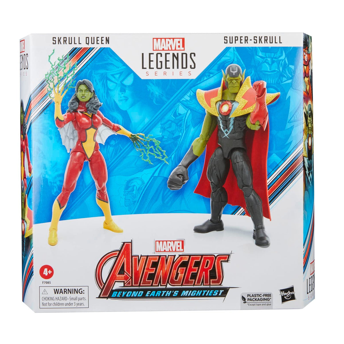 Marvel Legends Skrull Queen and Super-Skrull