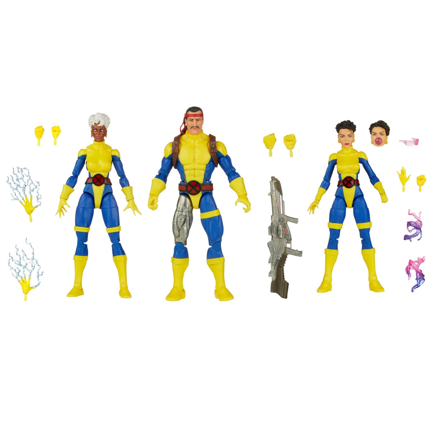 Marvel Legends X-Men 3 Pack Storm/Forge/Jubilee 2do Pago