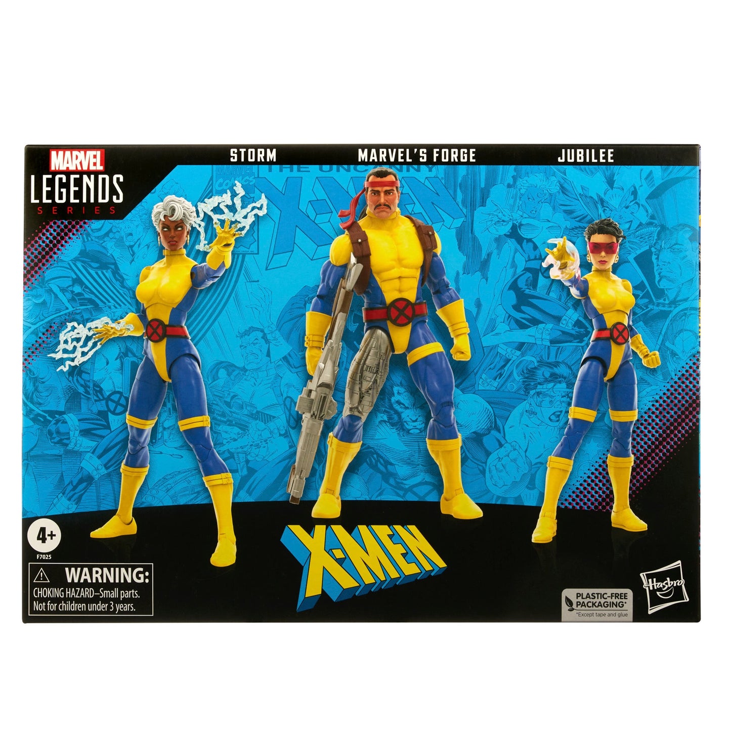 Marvel Legends X-Men 3 Pack Storm/Forge/Jubilee 2do Pago