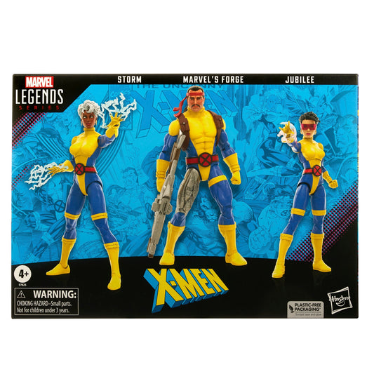Marvel Legends X-Men 3 Pack Storm/Forge/Jubilee 2do Pago