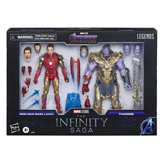 Marvel Legends Infinity Saga Iron Man vs Thanos 2-pack ENVIO