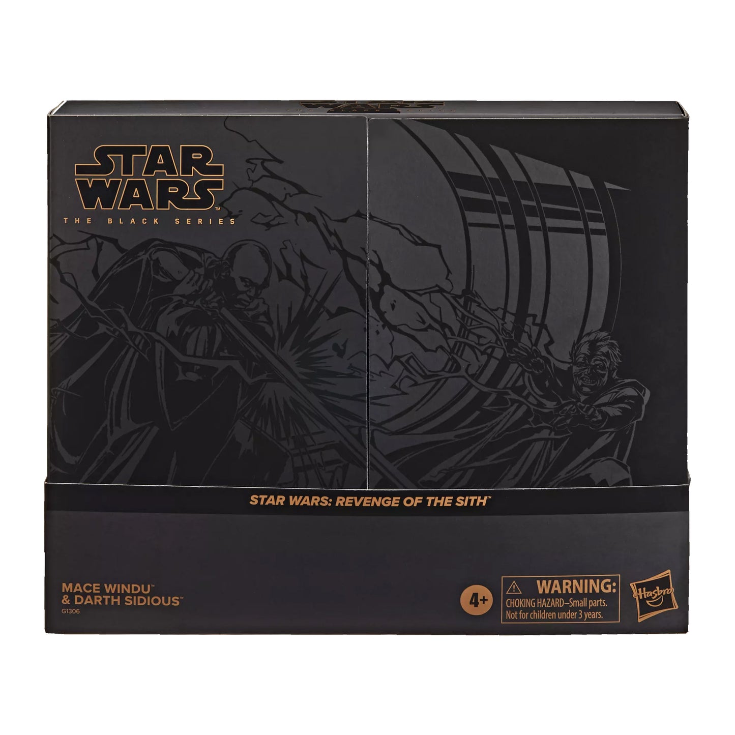 Star Wars The Black Series Mace Windu & Darth Sidious NYCC25 EXCLUSIVA