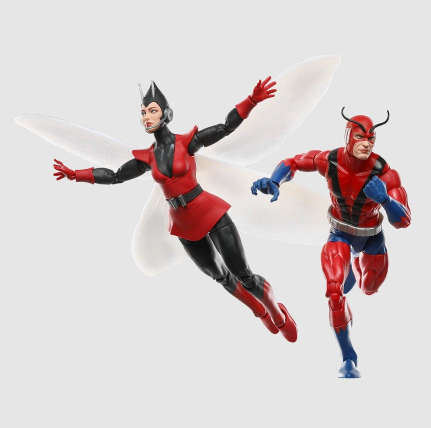 Marvel Legends Series Hank Pym (Giant-Man) & Janet Van Dyne (Wasp)
