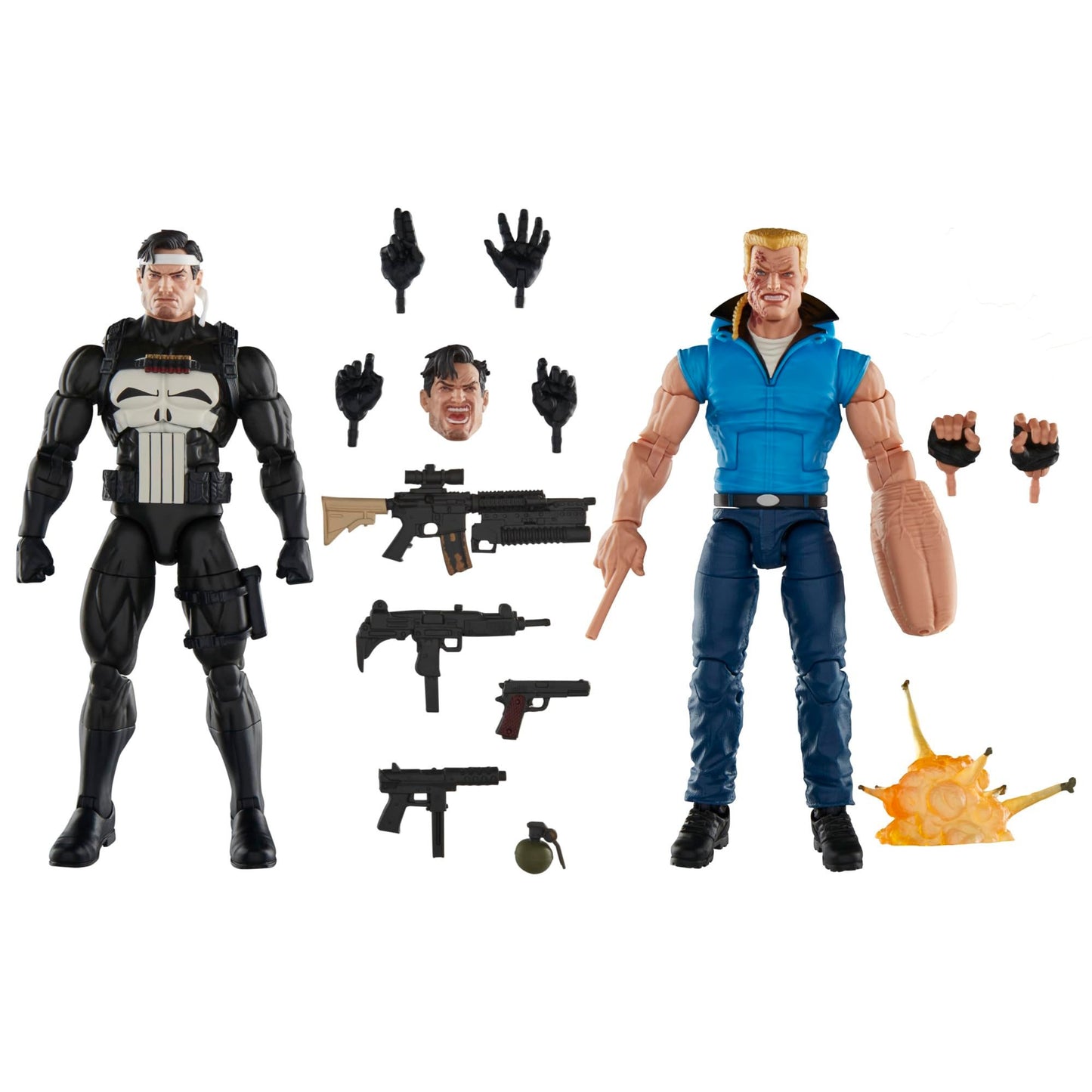 Marvel Legends Series Punisher and Bushwacker 2-Pack