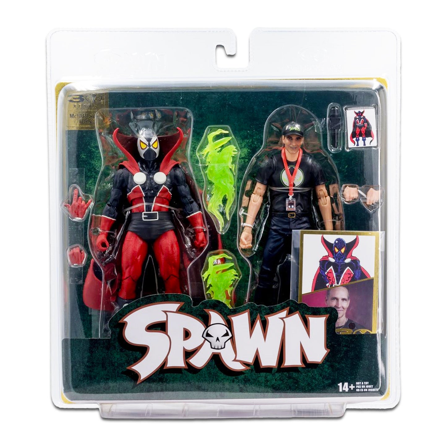 McFarlane Toys Spawn & Todd McFarlane (30th Anniversary)