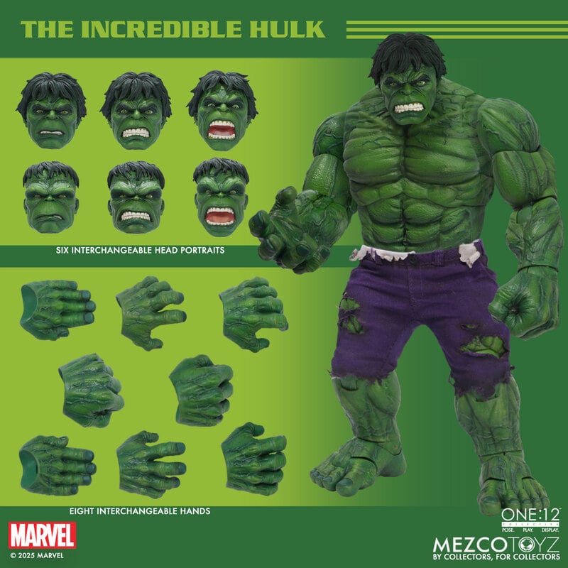 Mezco One:12 The Incredible Hulk