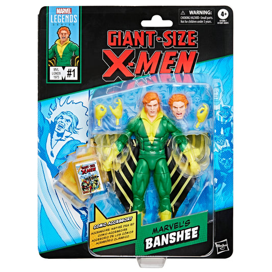 Marvel Legends Mini-Comic Banshee 2do Pago