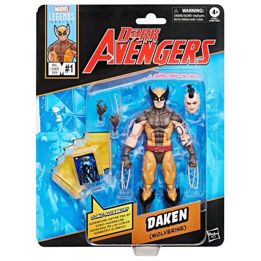 Marvel Legends Mini-Comic Dark Avengers Daken 2do Pago