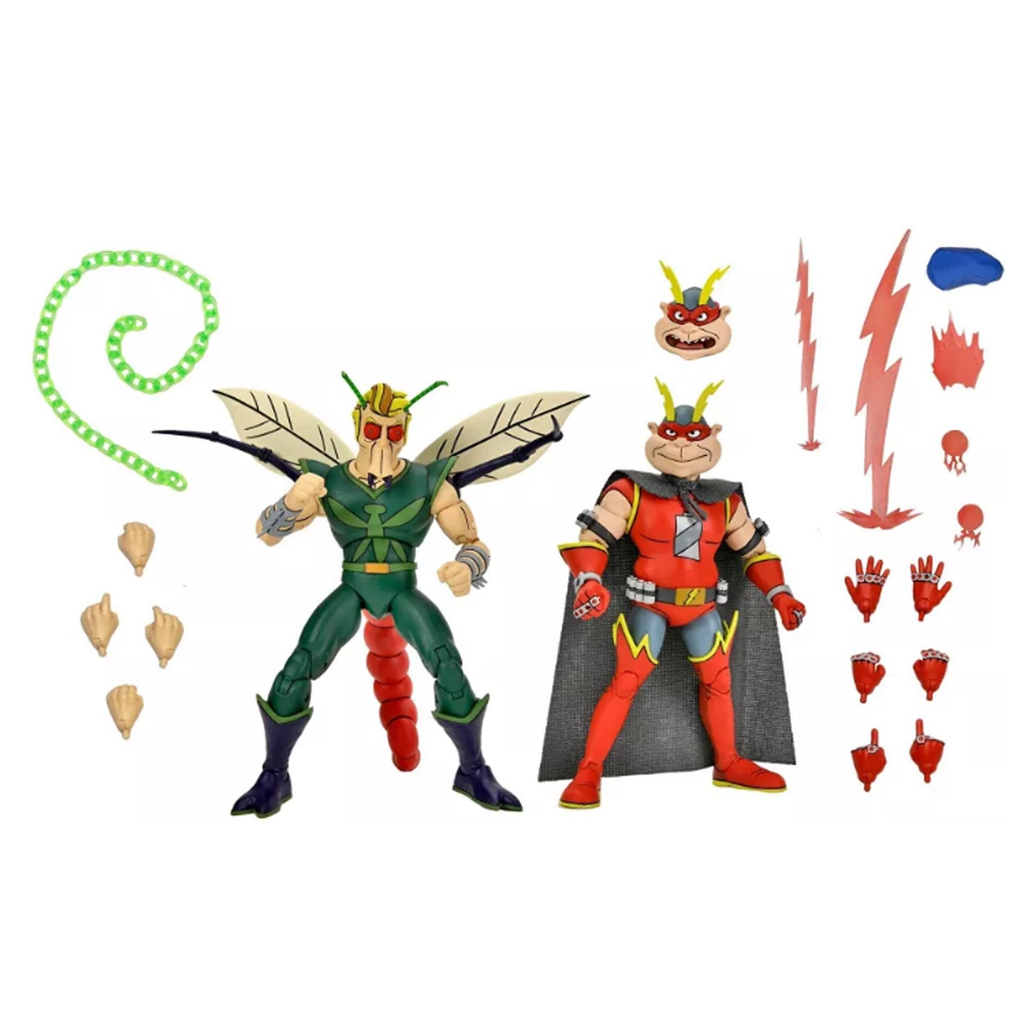 NECA TMNT Cartoon Bugman and Electrozapper 2do Pago