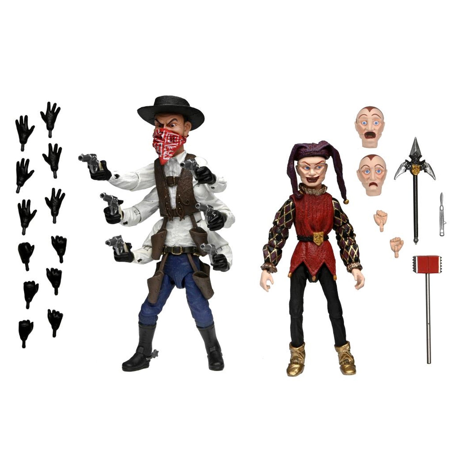 NECA Puppet Master Ultimate Six-Shooter & Jester