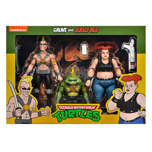 NECA TMNT Cartoon Jersey Red & Grunt 2do Pago