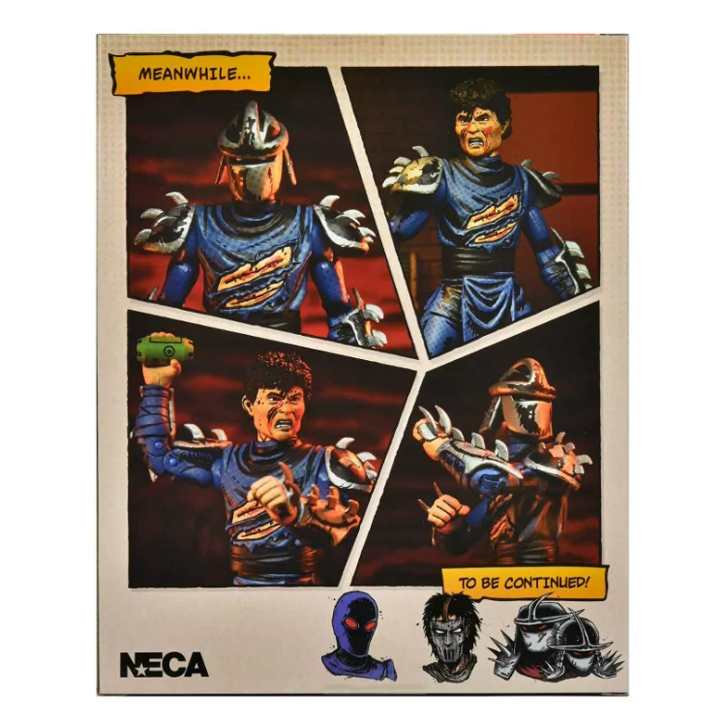 NECA Teenage Mutant Ninja Turtles Mirage Comics Battle Damaged Shredder 2do Pago