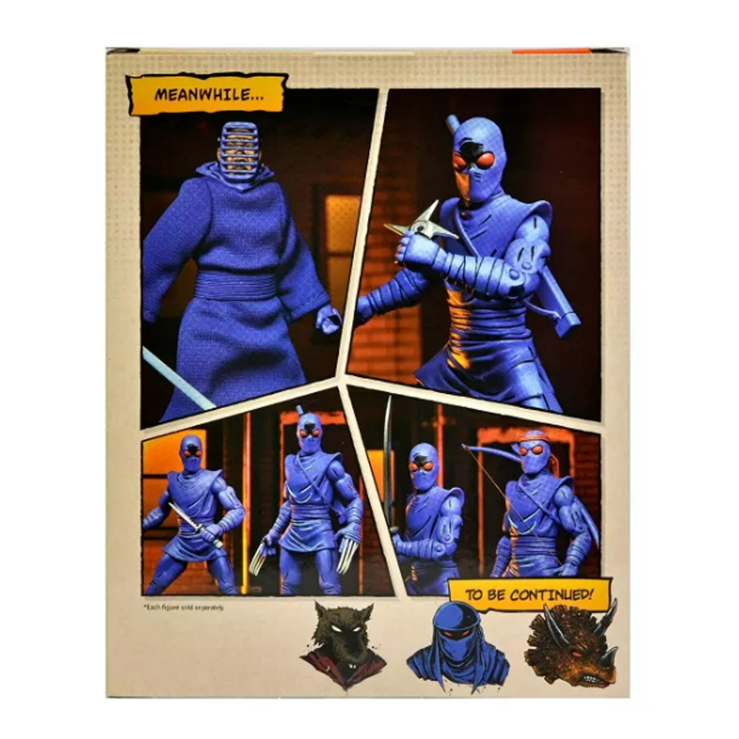NECA Teenage Mutant Ninja Turtles Mirage Comics Foot Ninja 2do Pago