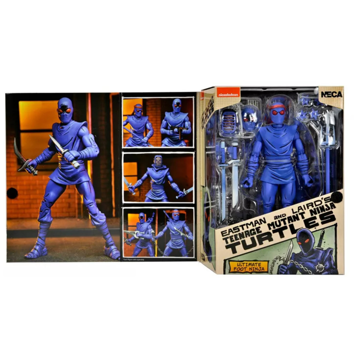 NECA Teenage Mutant Ninja Turtles Mirage Comics Foot Ninja 2do Pago