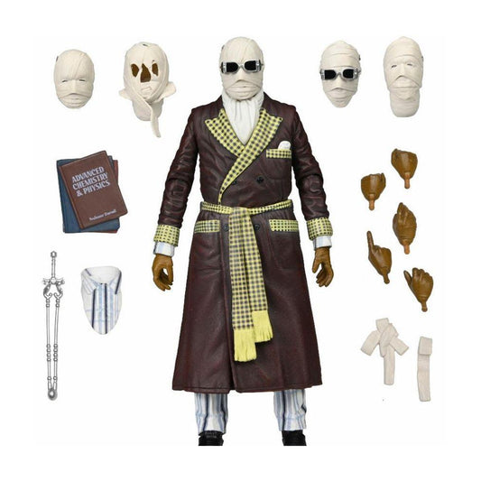 NECA Universal Monsters Ultimate Invisible Man "Kemp House" (Color)