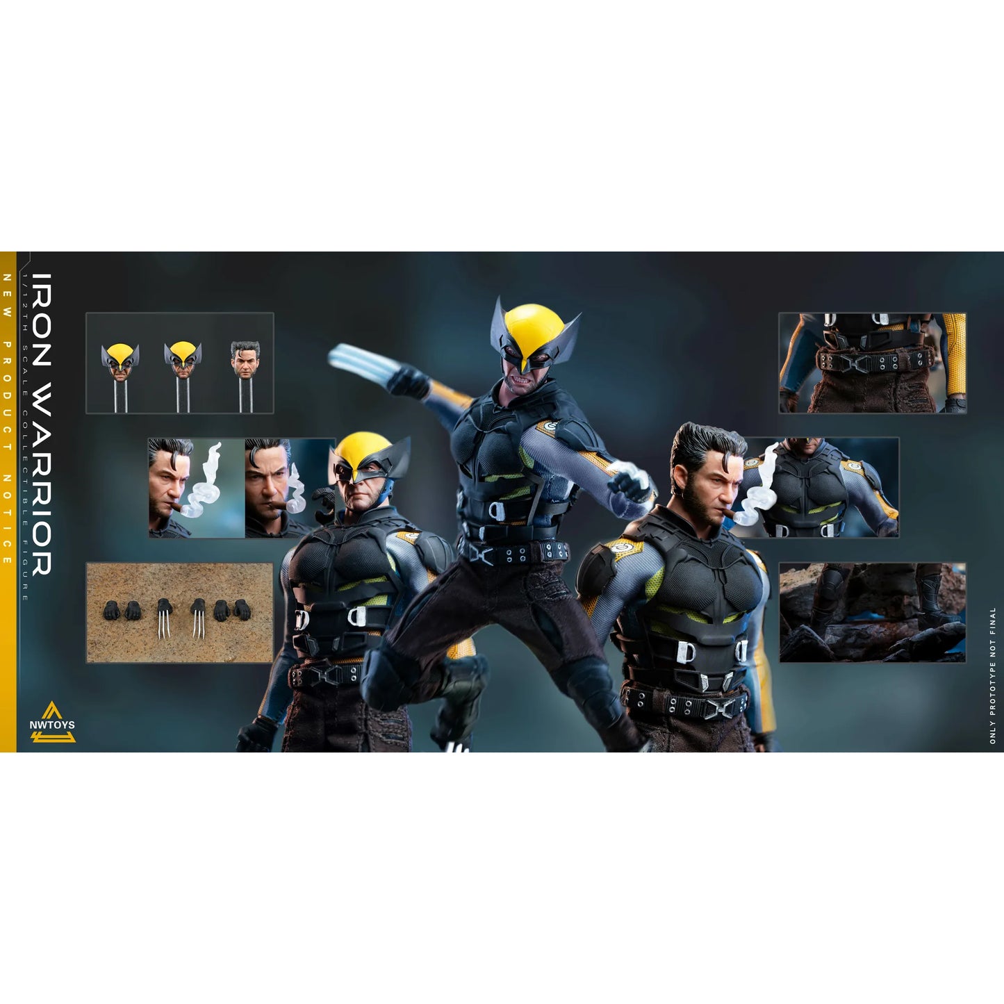 NWTOYS Iron Warrior 1:12 (cloth) 2do Pago