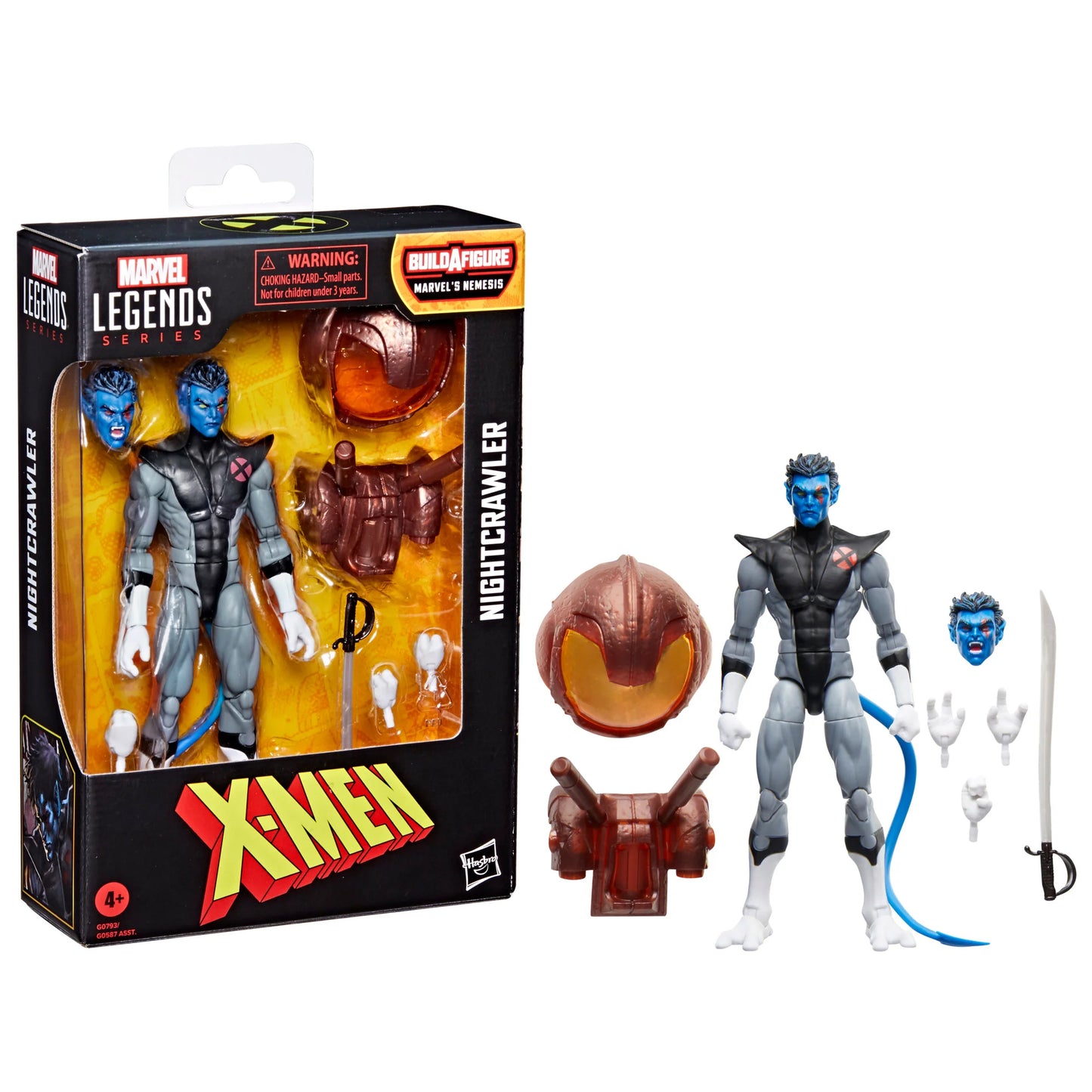 Marvel Legends X-Men X-Force Nightcrawler (BAF Nemesis)