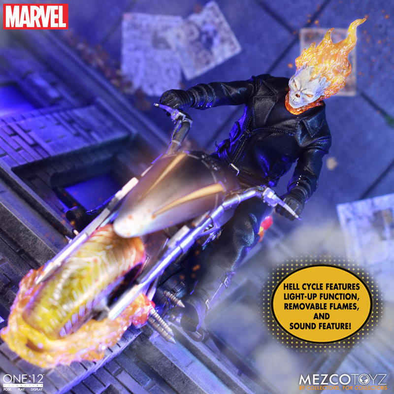 Mezco One:12 Ghost Rider & Hell Cycle 2do Pago