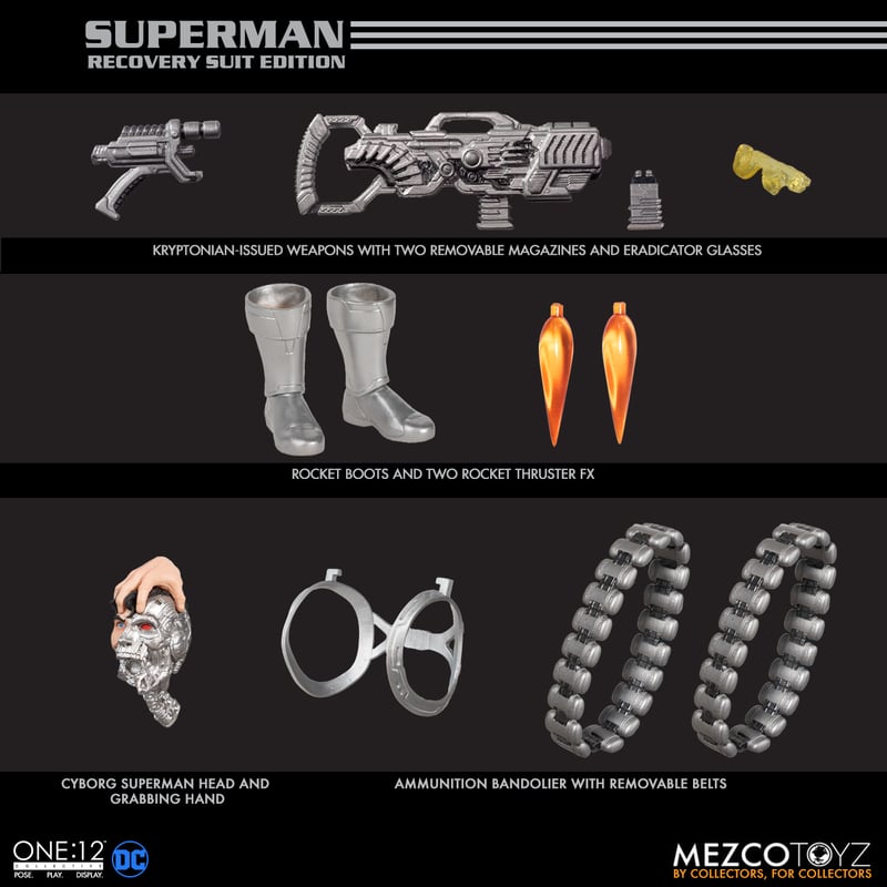 Mezco One:12 Superman (Recovery Version) ENVIO