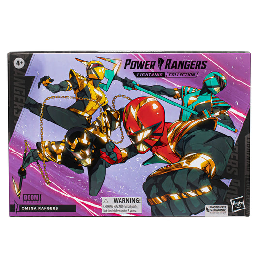 Power Rangers Lightning Collection Omega Rangers EXCLUSIVA - 1 POR PERSONA 2do Pago