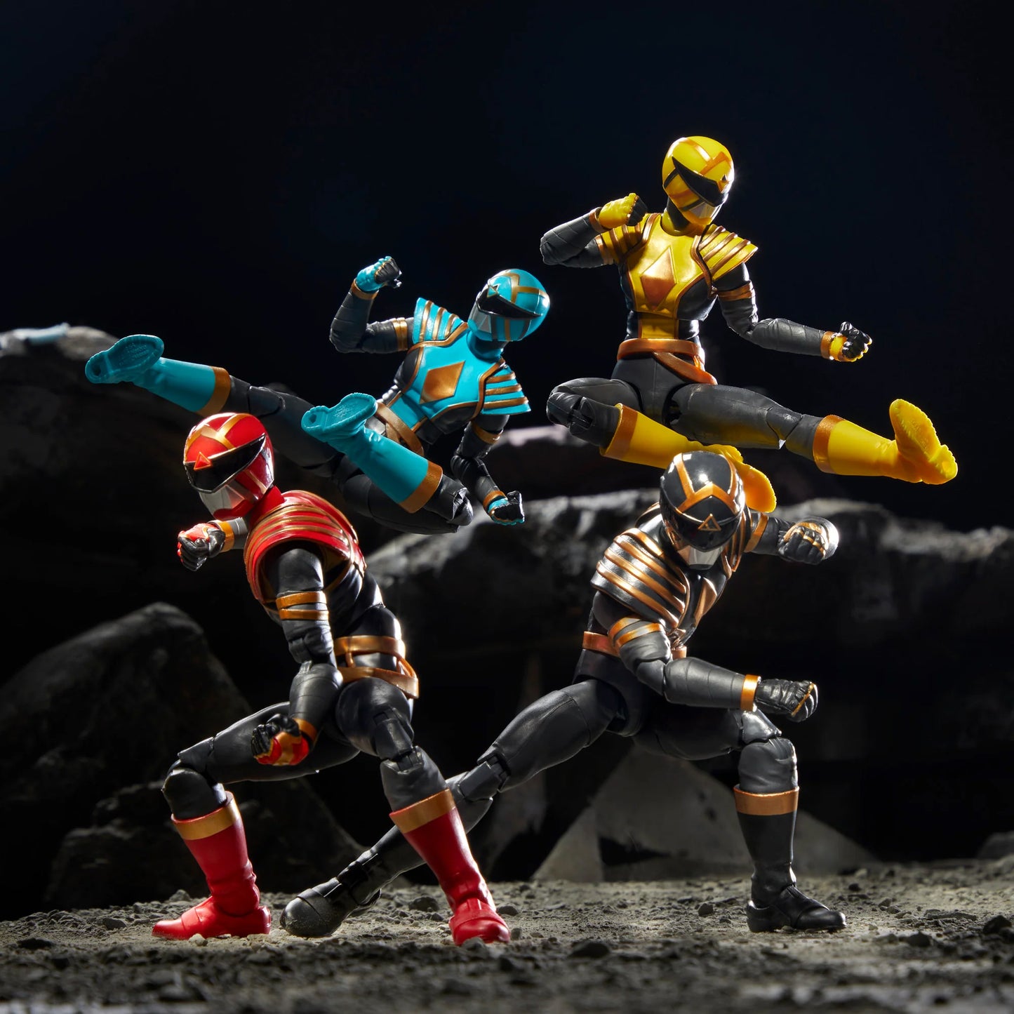 Power Rangers Lightning Collection Omega Rangers EXCLUSIVA - 1 POR PERSONA 2do Pago