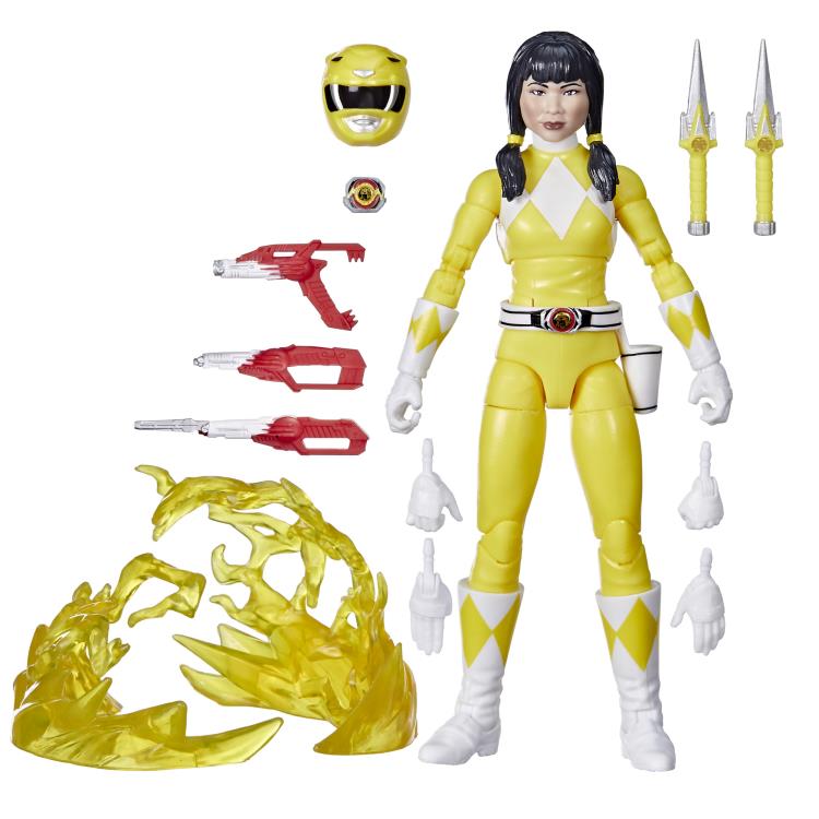 Power Rangers Lighting Collection REMASTERED Morphin Yellow Ranger 2do Pago