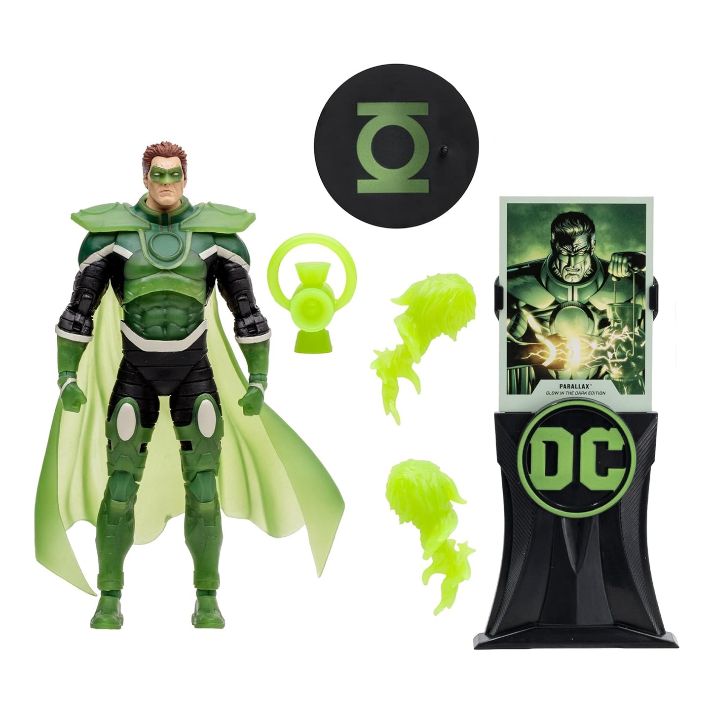 DC Multiverse Parallax (Green Lantern) Glow in The Dark Edition