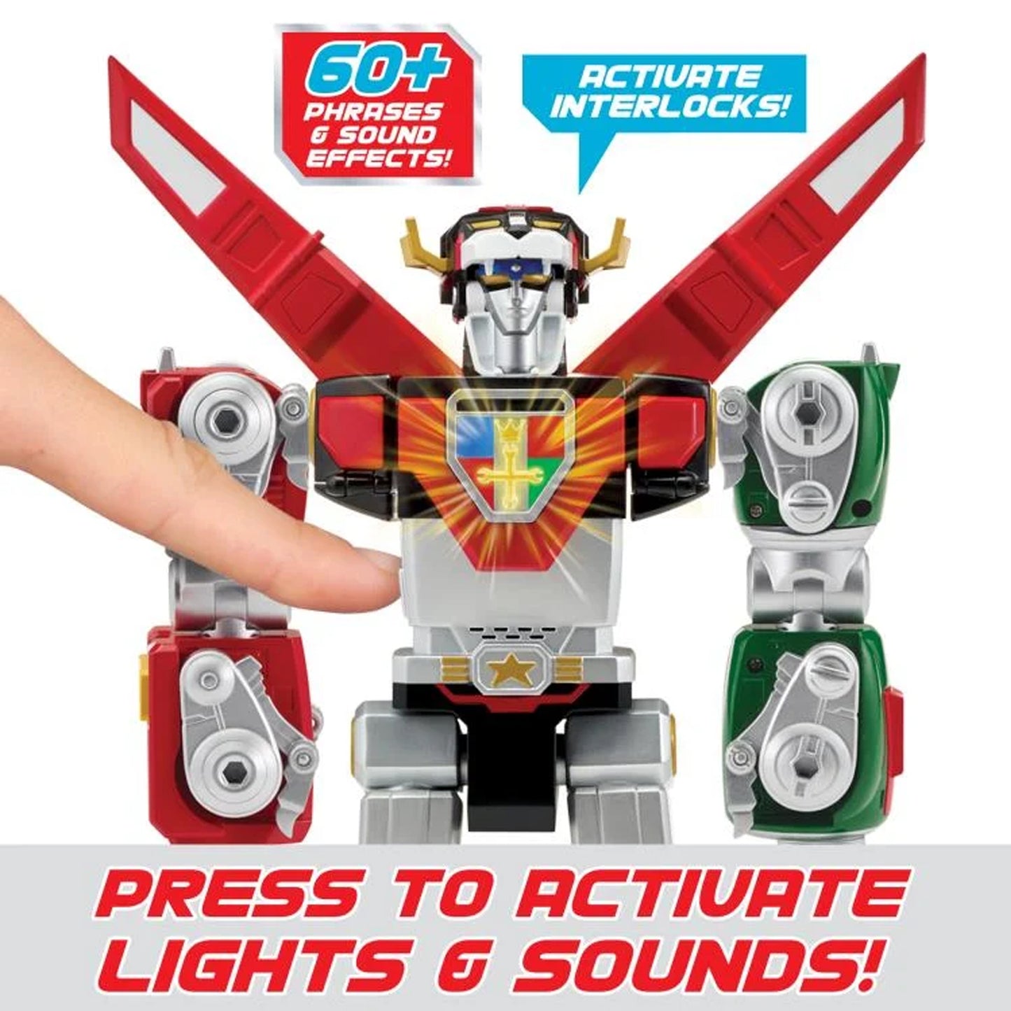 Playmates Defender of the Universe 40th Anniversary Classic Legendary Voltron